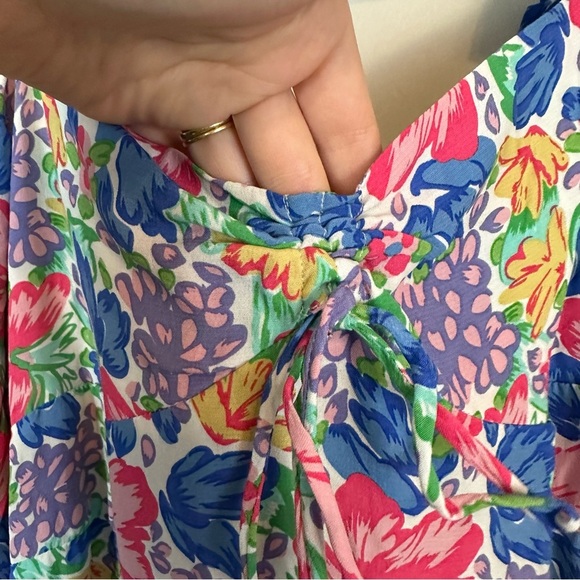 aithfull the Brand | Colorful Floral Mathilde Midi Dress Size 4 - Picture 4 of 13